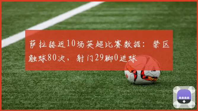 萨拉赫近10场英超比赛数据：禁区触球80次，射门29脚0进球