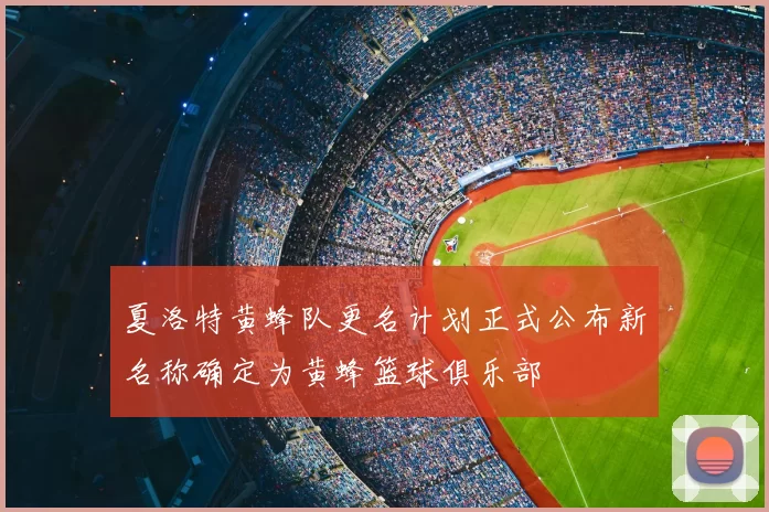 夏洛特黄蜂队更名计划正式公布新名称确定为黄蜂篮球俱乐部